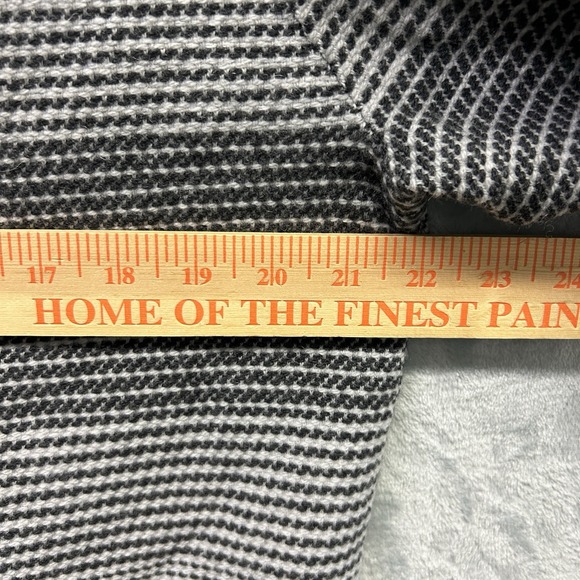 Theory Sweater Mens Large Gray Burton Montano Wool Cashmere Crewneck - Picture 4 of 8